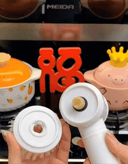5-in-1 Cleaning Magic Electric Brush | Cordless Handheld Power Scrubber for Kitchen & Bath - Mizan Bazar | سوق الميزان
