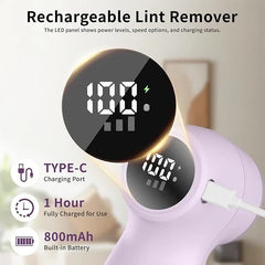 Electric Clothes Lint Remover – Fabric Shaver for Lint, Fuzz & Fabric Pills