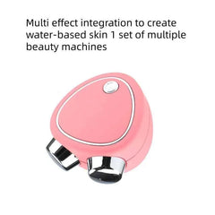 Microcurrent Facial Lifting Massager & Roller | EMS Sonic Vibration Face Firming Device