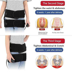 Rhombus Air Pressure Lumbar Support Belt | Adjustable Postpartum Pelvic & Lower Back Brace