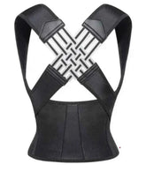 Adjustable Back Posture Corrector & Spine Support Brace | Breathable Upper Back & Neck Hump Belt