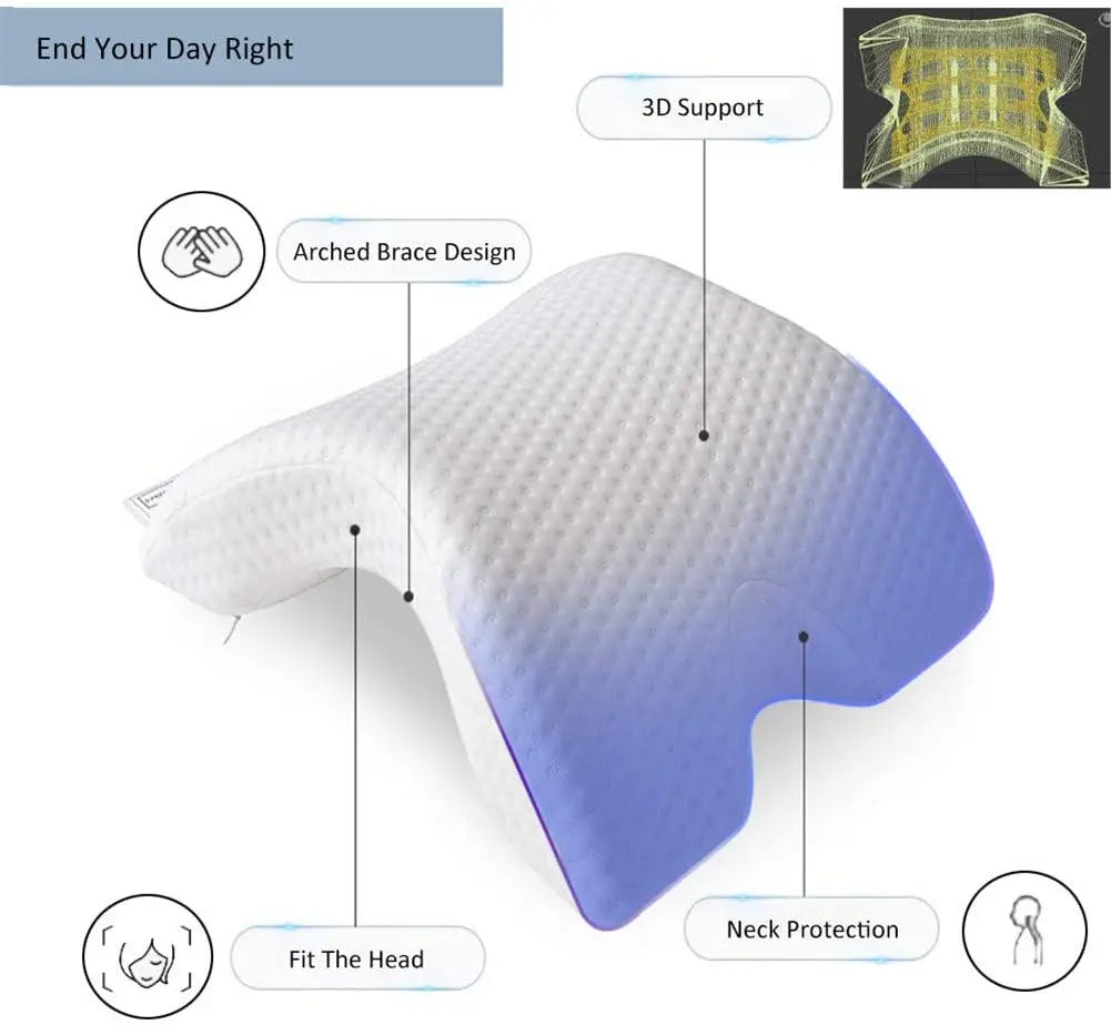 Tunnel Cuddling Couple Pillow | Anti-Hand Numbness Memory Foam Arm & Neck Support PillowTunnel Cuddling Couple Pillow | Anti-Hand Numbness Memory Foam Arm & Neck Support Pillow