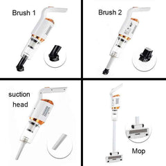 3-in-1 Cordless Wireless Vacuum Cleaner with LED Light | 7500PA Handheld & Floor Vacuum