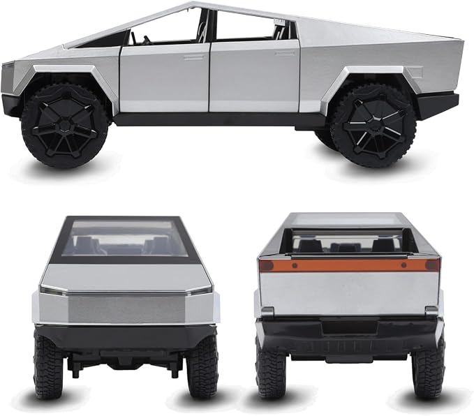 1:32 Cyber Remote Control Truck | Die-Cast Metal Off-Road Vehicle with Lights & Sound