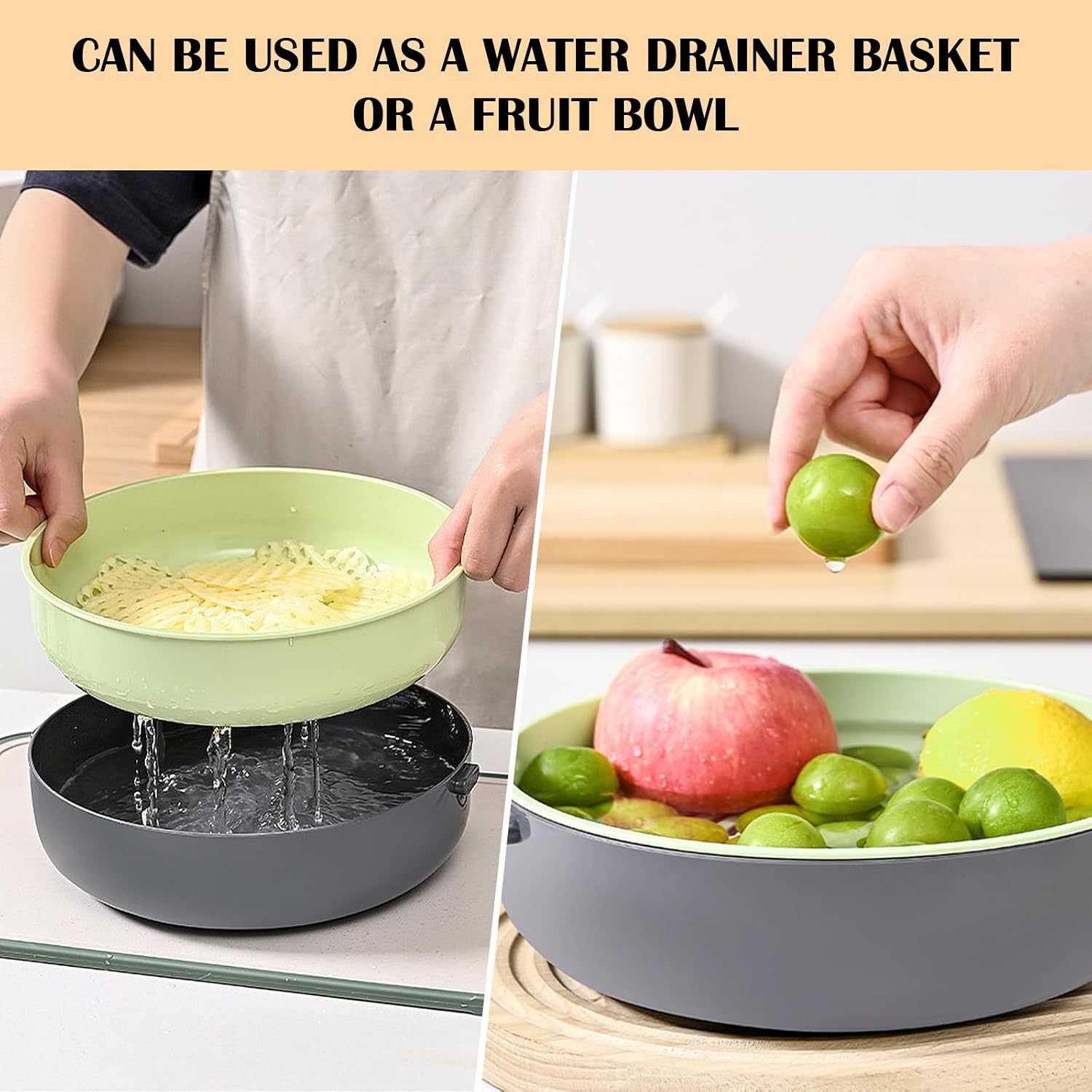 13-in-1 Vegetable Chopper & Mandoline Slicer Set | Multifunctional Onion Dicer with Drain Basket