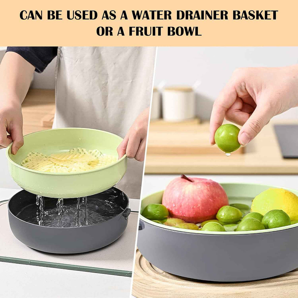 13-in-1 Vegetable Chopper & Mandoline Slicer Set | Multifunctional Onion Dicer with Drain Basket