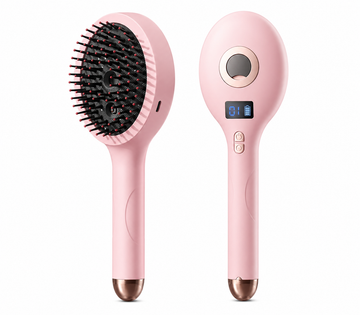 3-in-1 Electric Massage Spray Comb | Rechargeable Scalp Massager & Mist Hair Brush