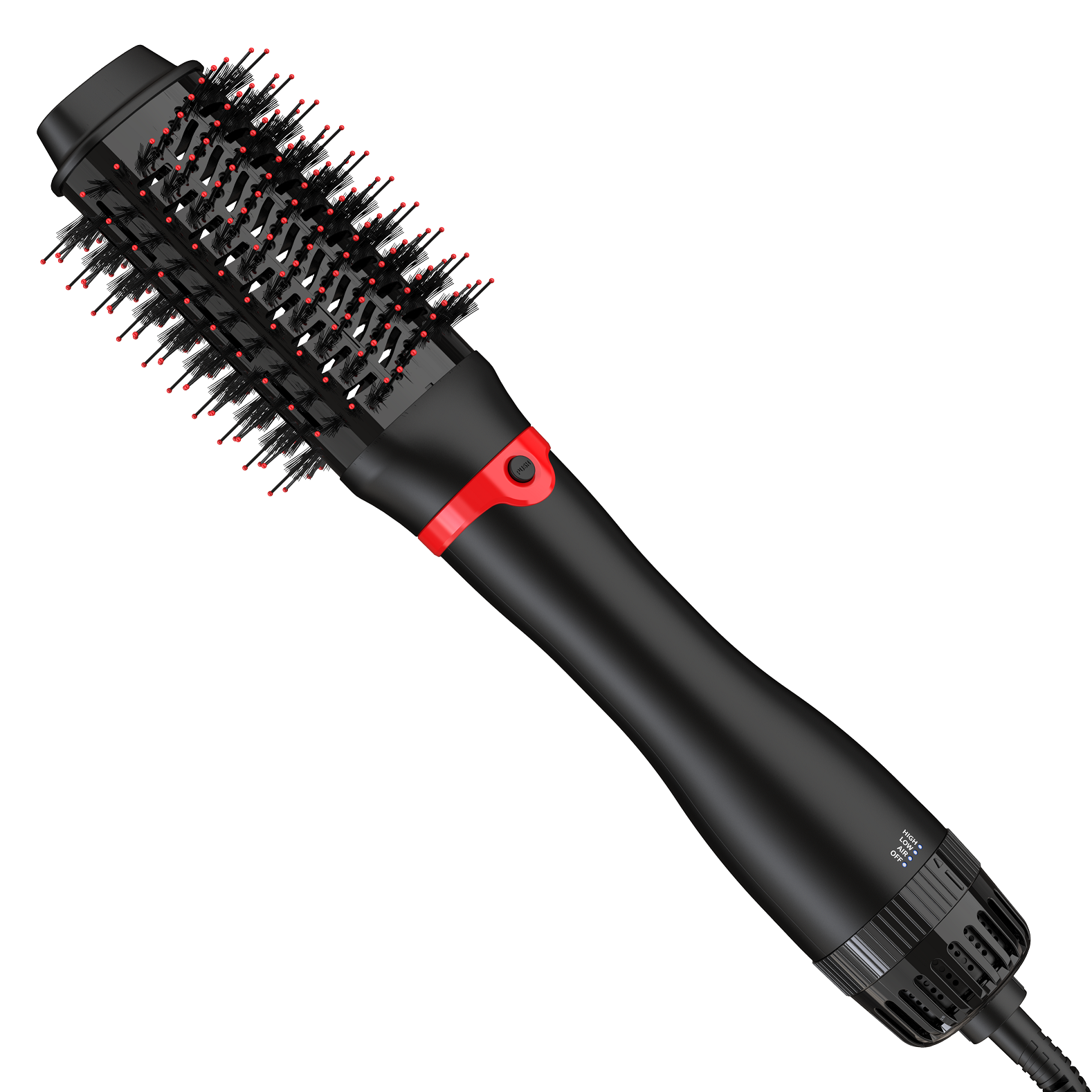 3-in-1 One-Step Hot Air Brush & Volumizer | Ceramic Anion Hair Dryer & Styler