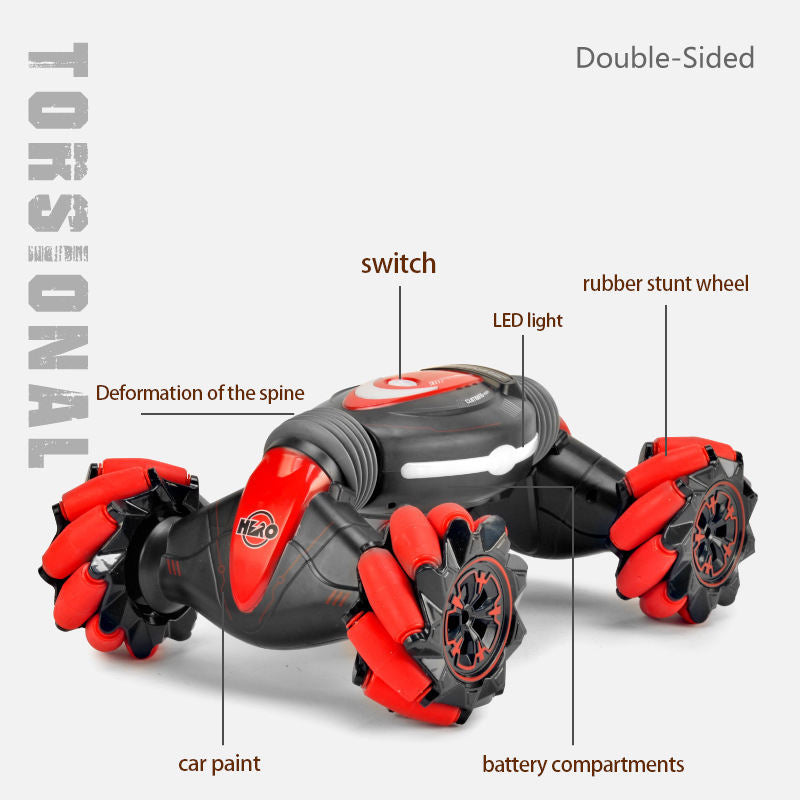 Gesture Sensing Remote Control Stunt Car with Hand Watch & 360° Drift Lights