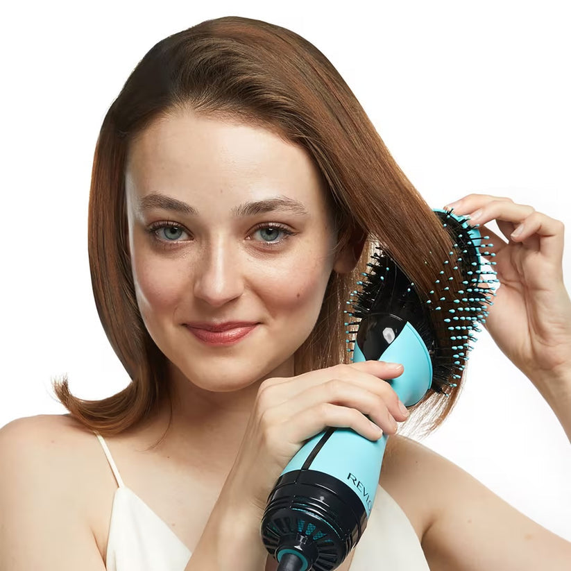 3-in-1 One-Step Hot Air Brush & Volumizer | Ceramic Anion Hair Dryer & Styler