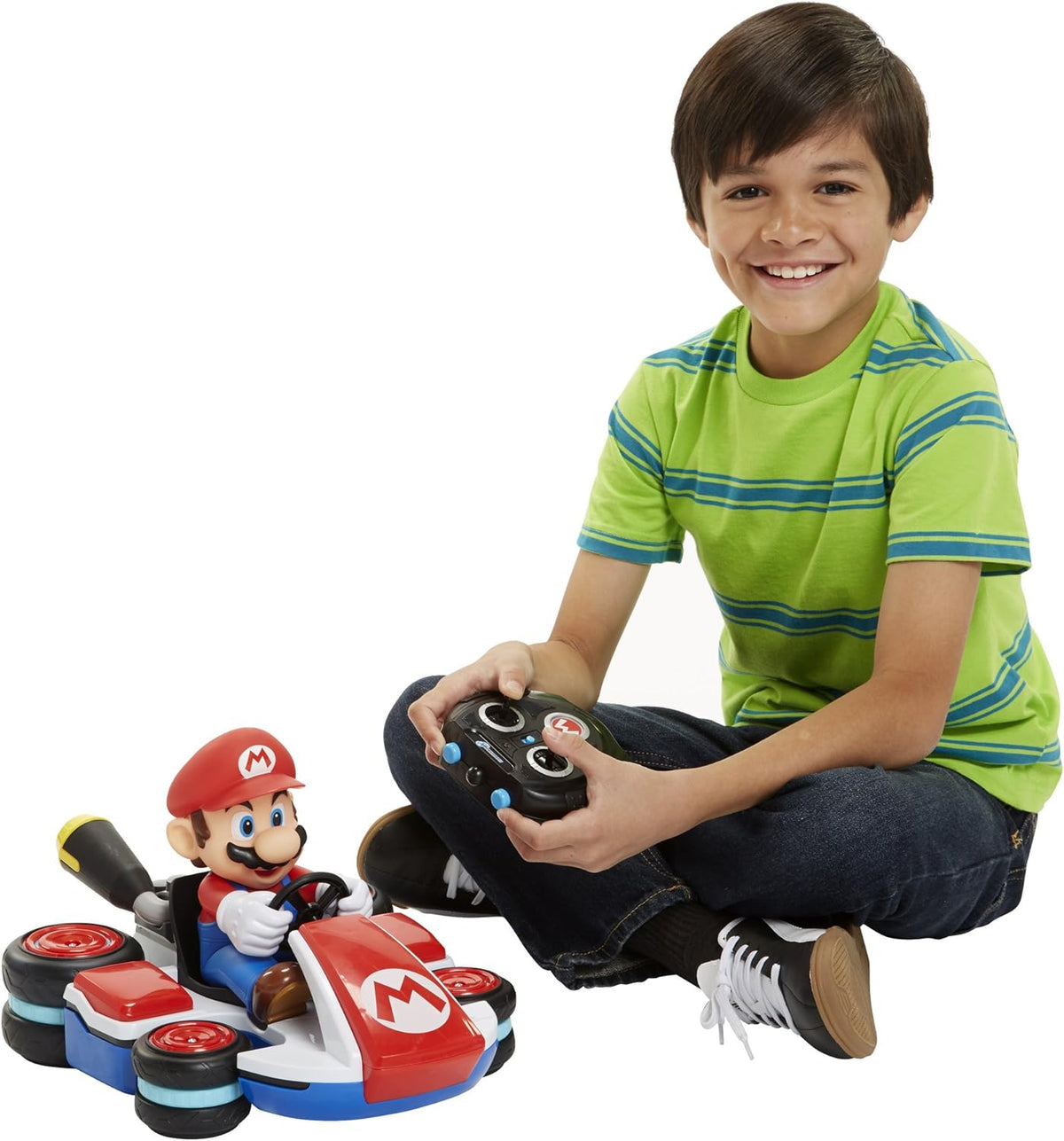 Nintendo Mario Kart 2 Remote Control Racer | 1:18 Scale Interactive RC Toy