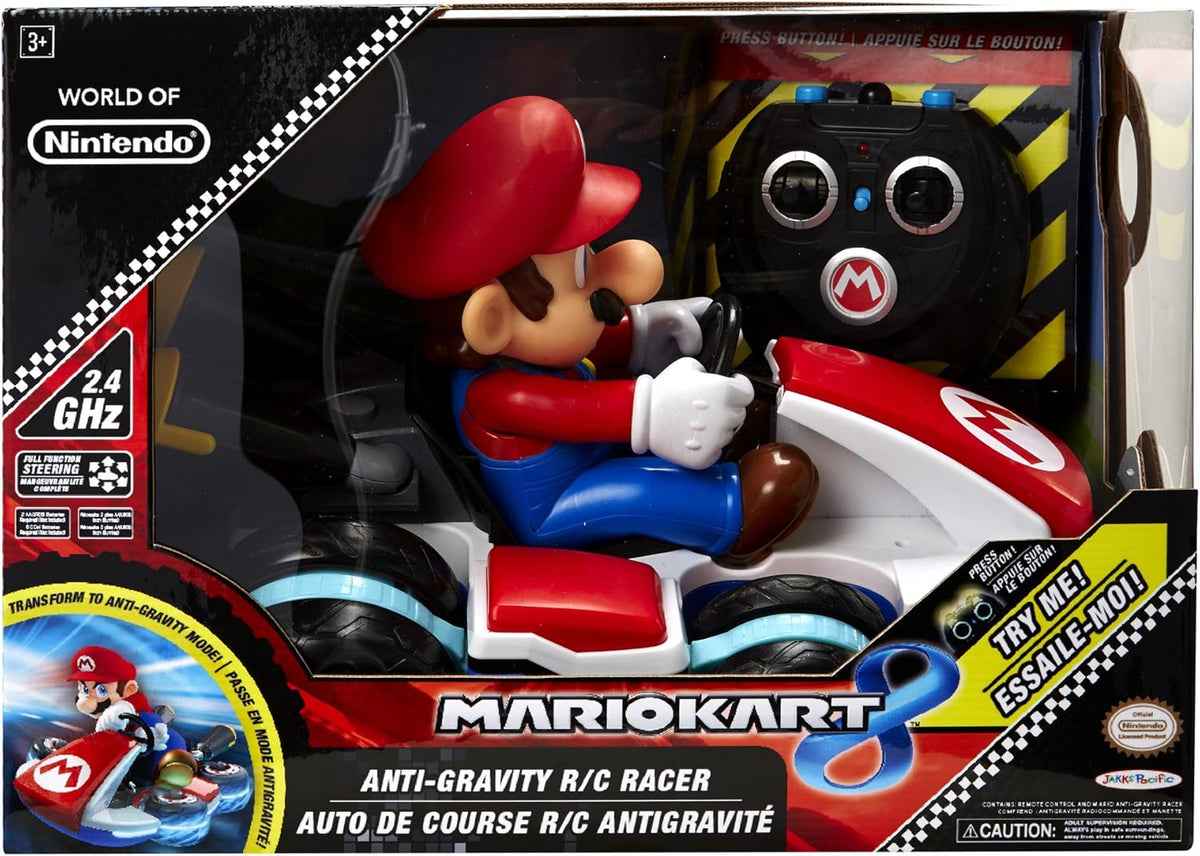 Nintendo Mario Kart 2 Remote Control Racer | 1:18 Scale Interactive RC Toy