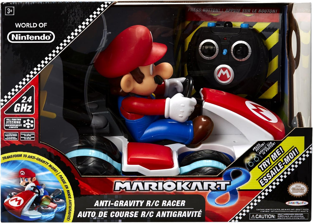 Nintendo Mario Kart 2 Remote Control Racer | 1:18 Scale Interactive RC Toy