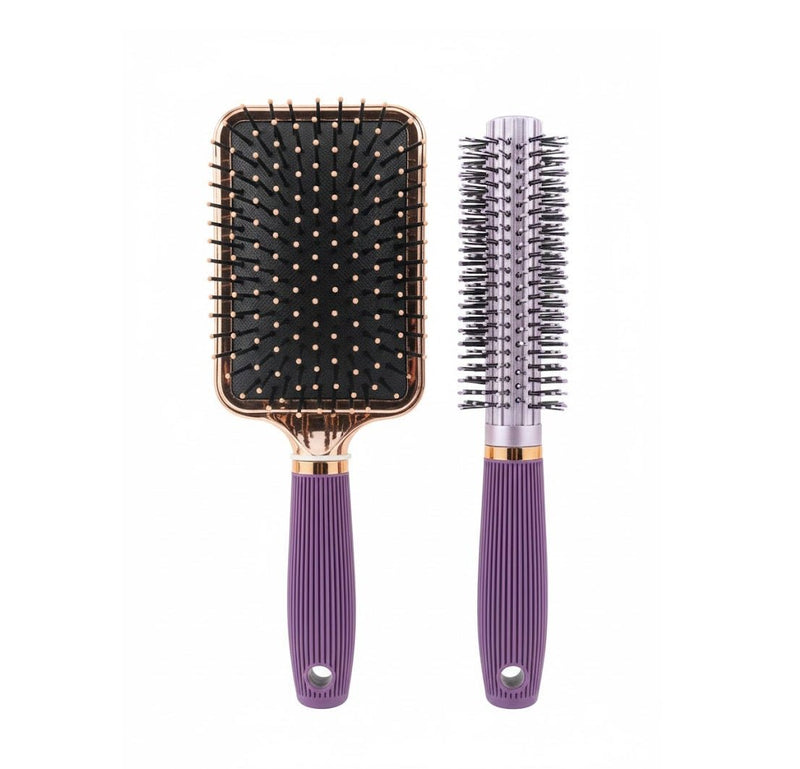 ALDQH Scalp Massage Hair Brush Set | Flexible Detangling Comb for All Hair Types