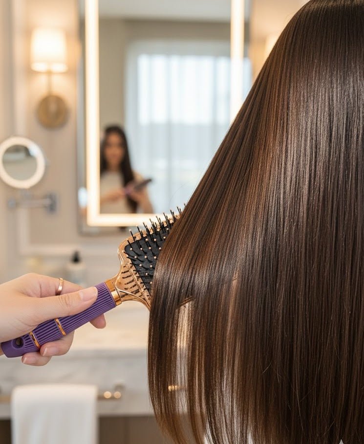 ALDQH Scalp Massage Hair Brush Set | Flexible Detangling Comb for All Hair Types