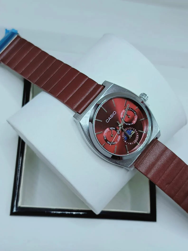 CA Men's Minimalist Dress Watch | Sapphire Crystal Glass & Luminous Hands