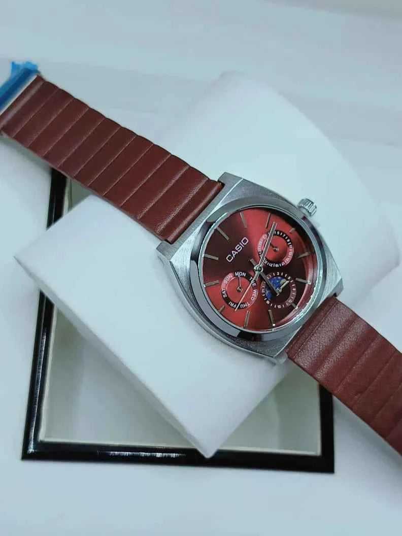 CA Men's Minimalist Dress Watch | Sapphire Crystal Glass & Luminous Hands