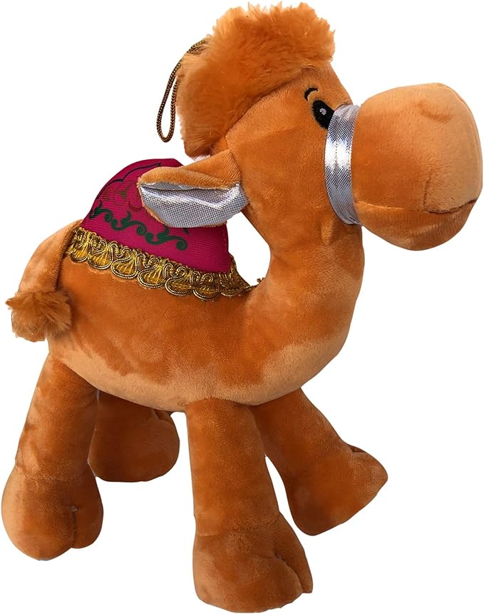 25cm Dubai Camel Stuffed Animal Plush Toy | Soft Souvenir Cuddly Doll for Kids