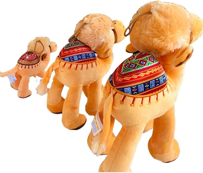 20cm Dubai Camel Stuffed Animal Plush Toy | Soft Souvenir Cuddly Doll for Kids