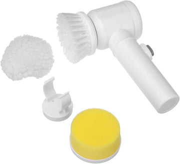 5-in-1 Cleaning Magic Electric Brush | Cordless Handheld Power Scrubber for Kitchen & Bath