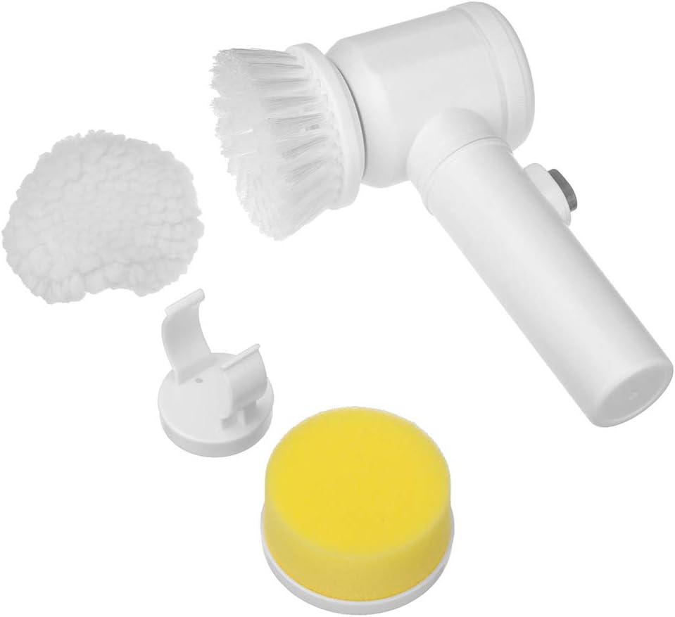 5-in-1 Cleaning Magic Electric Brush | Cordless Handheld Power Scrubber for Kitchen & Bath