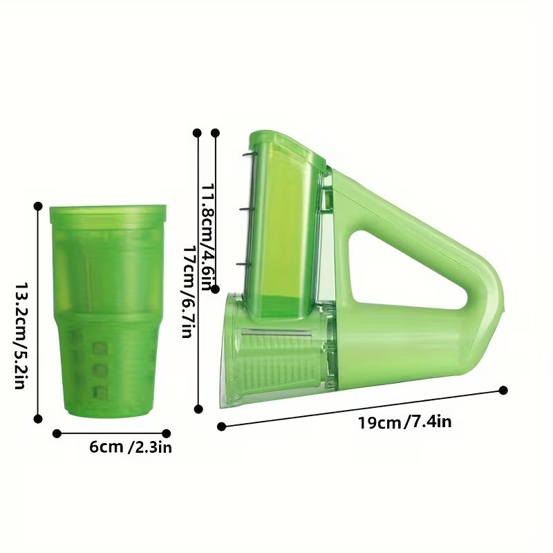 Electric Handheld Drum Vegetable Slicer & Salad Maker | Cordless Potato & French Fry Cutter