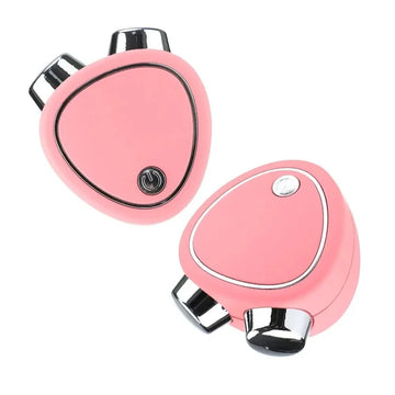 Microcurrent Facial Lifting Massager & Roller | EMS Sonic Vibration Face Firming Device