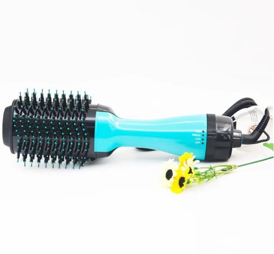 3-in-1 One-Step Hot Air Brush & Volumizer | Ceramic Anion Hair Dryer & Styler