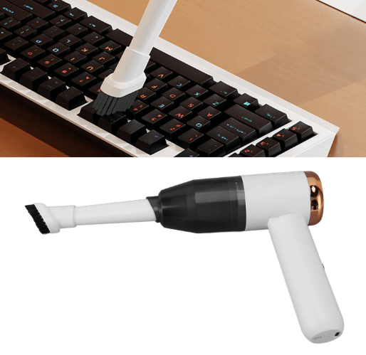 Mini Handheld Cordless Vacuum Cleaner | Rechargeable Portable Dust & Pet Hair Cleaner