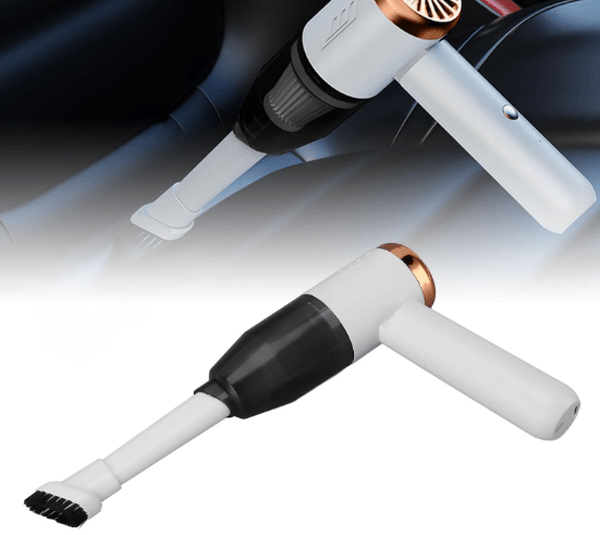 Mini Handheld Cordless Vacuum Cleaner | Rechargeable Portable Dust & Pet Hair Cleaner