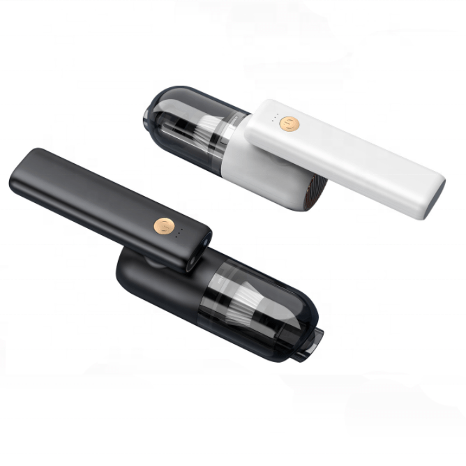 180° Folding Mini Handheld Vacuum Cleaner | Powerful Type-C Rechargeable Car & Desk Cleaner