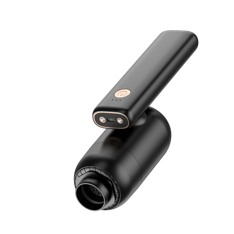 180° Folding Mini Handheld Vacuum Cleaner | Powerful Type-C Rechargeable Car & Desk Cleaner