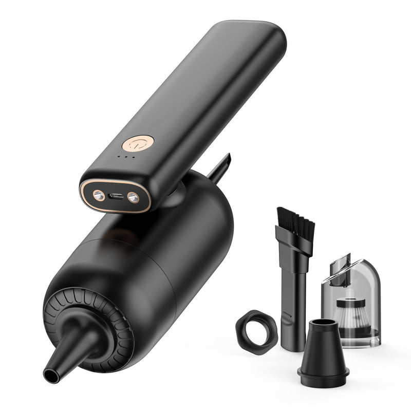 180° Folding Mini Handheld Vacuum Cleaner | Powerful Type-C Rechargeable Car & Desk Cleaner