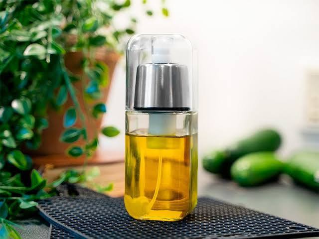 170ml Premium Glass Oil Sprayer & Dispenser Bottle for Healthy Cooking | Precision Oil Mister