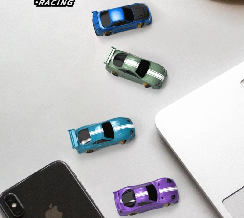 4WD High-Speed Remote Control Drift Car with LED Headlights (1/24 Scale)