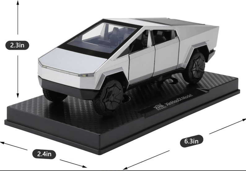 1:32 Cyber Remote Control Truck | Die-Cast Metal Off-Road Vehicle with Lights & Sound