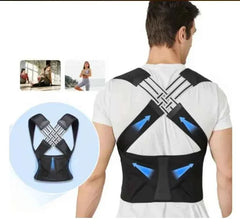 Adjustable Back Posture Corrector & Spine Support Brace | Breathable Upper Back & Neck Hump Belt