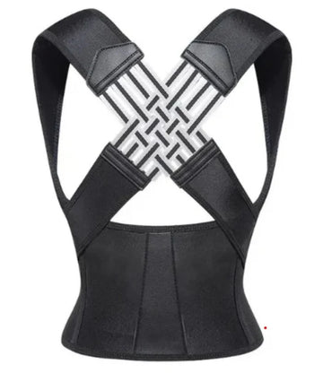Adjustable Back Posture Corrector & Spine Support Brace | Breathable Upper Back & Neck Hump Belt