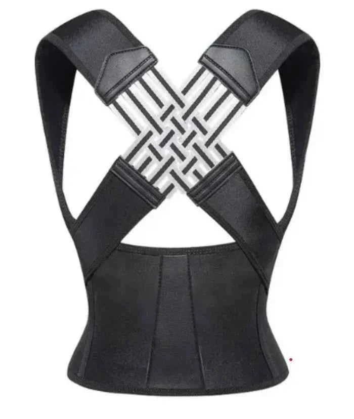 Adjustable Back Posture Corrector & Spine Support Brace | Breathable Upper Back & Neck Hump Belt