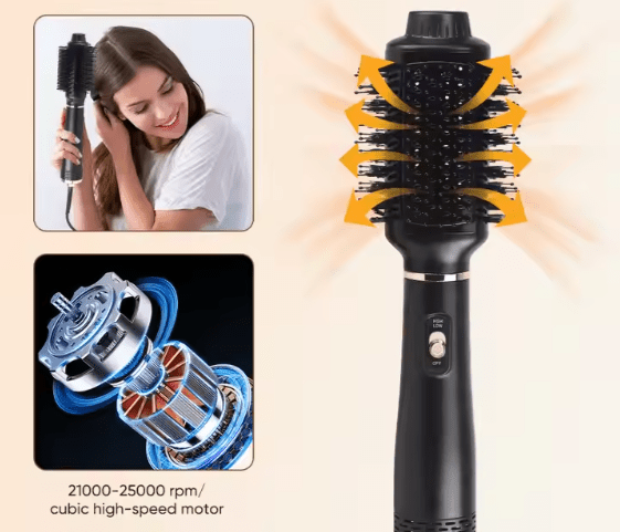 Wave Whisperer 2-in-1 One-Step Hair Dryer & Volumizer | Ionic Hot Air Brush